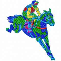 Horses Embroidery Design 9 Horses Embroidery Design 9